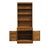 Late 20th Century Ethan Allen Heirloom Nutmeg Maple CRP Custom Room Plan 30" Shutter Door Cabinet W. Bookcase Top 10-4511p / 10-4019 For Sale - Image 5 of 15