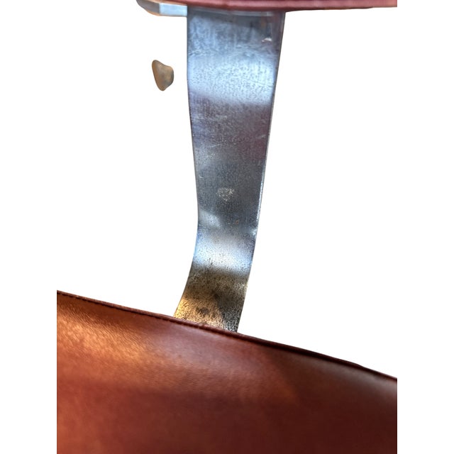 Red Desk Chair from Velca Legnano For Sale - Image 8 of 18