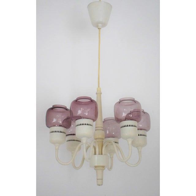 Exclusive mid century ceiling lamp - 1964 by hans -agne jakosson. the model t-526 is rarely found in these colors. the...