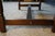 Vintage American Country Farmhouse Mahogany Settee Bench Needlepoint Seat For Sale - Image 17 of 17