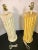 1970s Mid-Century Ceramic Faux Bamboo Lamps - a Pair For Sale - Image 4 of 12