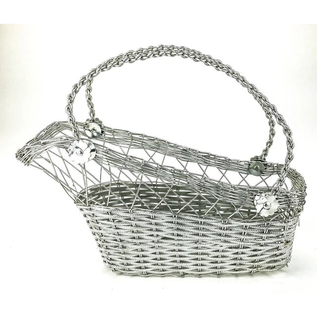 Not just for bottles of wine. Serve your ketchup, store napkins or even use for flowers, this cool wire holder is strong...