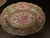 Beautifully decorated pair of porcelain clobbered serving dishes or small platters, likely made in the 18th Century Rococo...