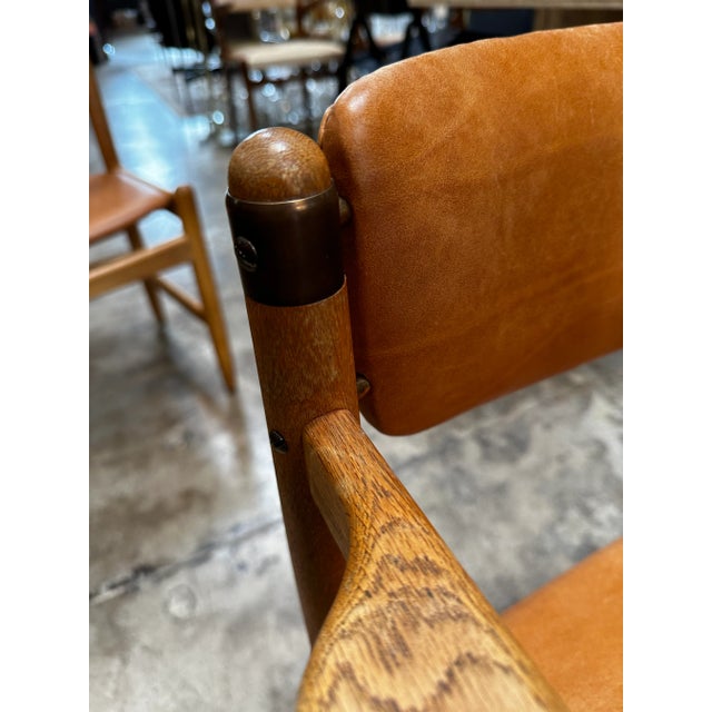 Mid-Century Modern Set of 10 Oak Dining Chairs by Børge Mogensen for Karl Andersson & Söner, 1950s For Sale - Image 3 of 11