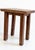 Brown Spanish Colonial Rustic Oak Stool For Sale - Image 8 of 18