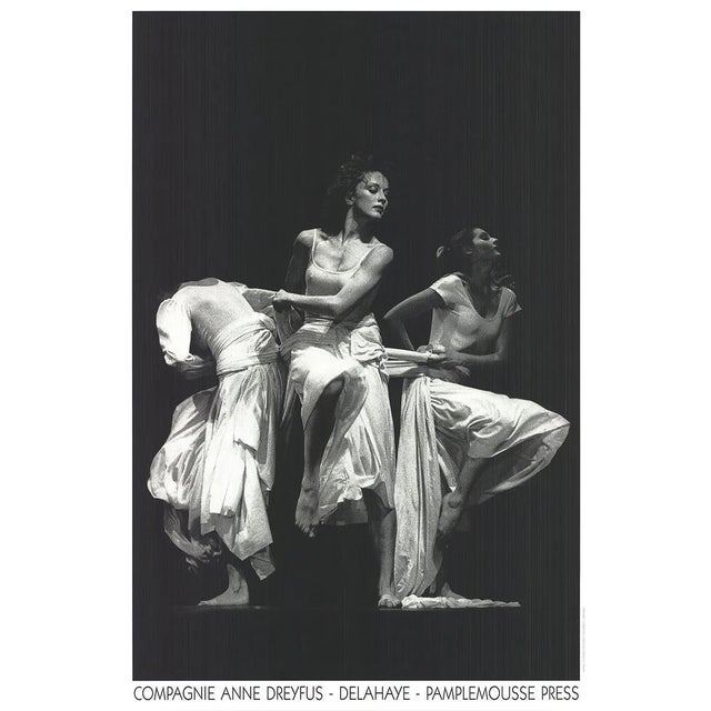 Carolyn Carlson 'Compagne Ann Dreyfus' USA Offset Lithograph For Sale