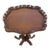 Antique Rococo Revival Carved Mahogany Occasional Table Flint and Horner Manner For Sale