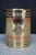 Late 20th Century Late 20th Century Brass & Copper Banded Poseidon Champagne Wine Ice Bucket Trash Can 10" For Sale - Image 5 of 11