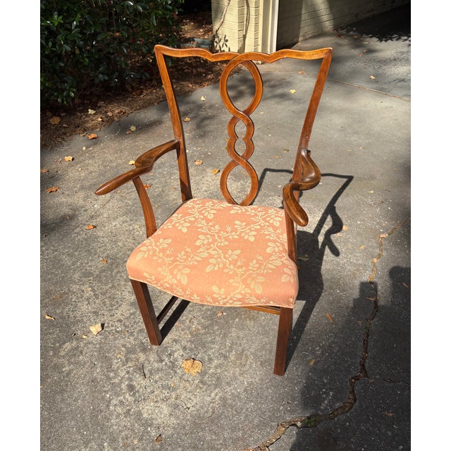 English 18th Century Chippendale Chair of Unusual Style For Sale - Image 4 of 10