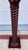 Antique Rope Twist Turned Cherry Pedestal Stand, Circa 1890-1910 A striking antique pedestal in cherry, featuring a boldly...