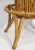 Brown Italian Stool of Rattan and Bamboo From the Mid-20th Century For Sale - Image 8 of 13