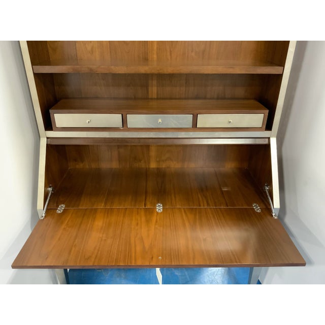 Brown Caracole Modern Secretariat Desk For Sale - Image 8 of 12