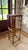 Vintage Bamboo & Rattan Tall Plant Stand / Pedestal For Sale - Image 4 of 4
