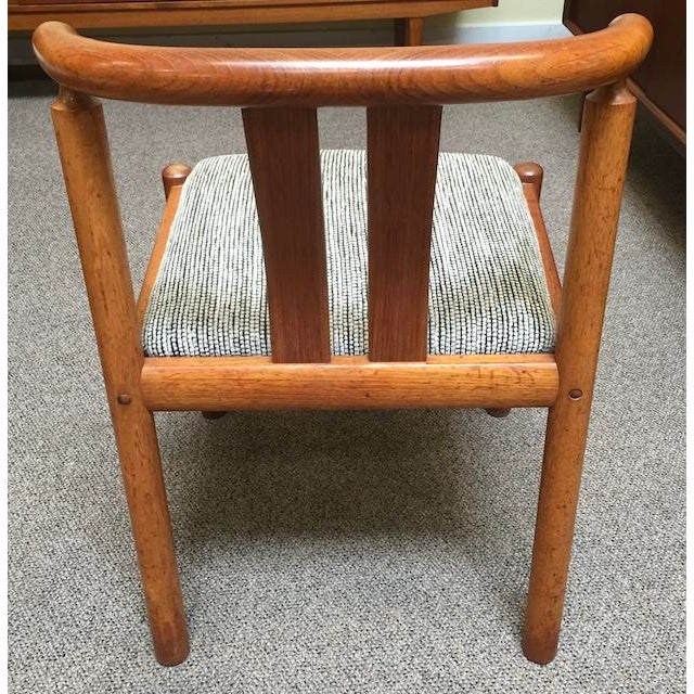 Set of Six Mid Century Danish Modern Teak Dining Chairs by Hans J.Frydendal for Boltinge Stolefabrik, Denmark c.1960 For Sale - Image 11 of 12