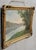 A Maury: Oil painting on canvas, view of Lake Annecy, circa 1920 signed A.M. identified on the reverse attractive giltwood...