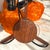 Black Space Age Orange Arcylic Glass Spaghetti Three-Light Cascading Hanging Light Chandelier, 1970s For Sale - Image 8 of 13