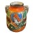 Vintage Hand-Painted Miniature Vase With Figural Motif For Sale