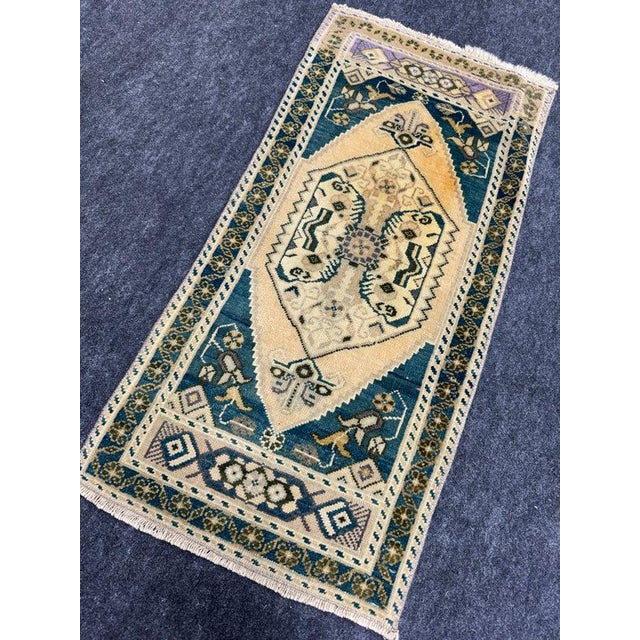 Early 21st Century Turkish Yastik Rug 1'7" x 3'4" For Sale - Image 5 of 5