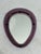 Wall Mirror with Purple Acrylic Glass Frame in the style of Cristal Arte, Italy, 1960s For Sale - Image 6 of 13