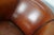 Brown Set of Vintage Dutch Cognac Colored Leather Club Chairs For Sale - Image 8 of 17