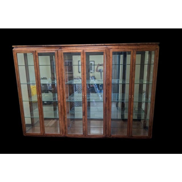 3 Part Display Bookcase Curio China Cabinet Bring this freestanding 3-unit curio cabinet into your home and display your...