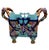 Late 19th Century Majolica Blackberries Cache Pot Fives Lille, Circa 1890 For Sale - Image 5 of 8