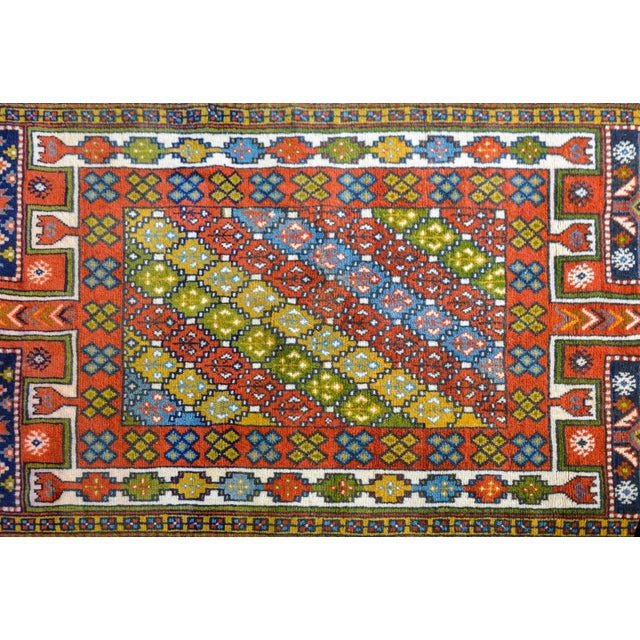 Shabby Chic Mid 20th Century Vintage Anatolian Turkish Rug For Sale - Image 3 of 13