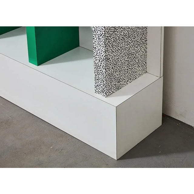 Wood Early Suvretta Bookcase by Ettore Sottsass for Memphis Milano, 1980s For Sale - Image 7 of 9