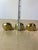 Set of 3 Vintage Solid Brass 'Drumbo' Elephant Paperweights, Dresdner Bank, Attributed to Luigi Colani For Sale In Seattle - Image 6 of 6