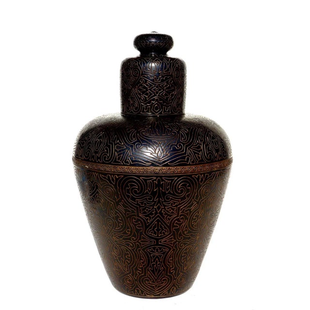 Ceramic Vase by Wilhelm Schiller & Son, Majolica Austria, 1890s For Sale - Image 7 of 7