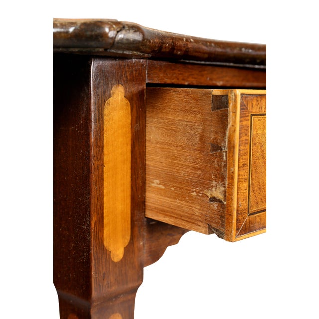Late 18th Century George III Satinwood and Mahogany Pembroke Table For Sale - Image 5 of 10