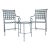 Mid 20th Century Brown Jordan Florentine Three-Piece Patio Set in Speckled Charcoal Finish, 3 Pieces For Sale