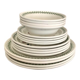 Portmerion Botanic Garden Set for 4 Dinnerware - 16 Piece For Sale