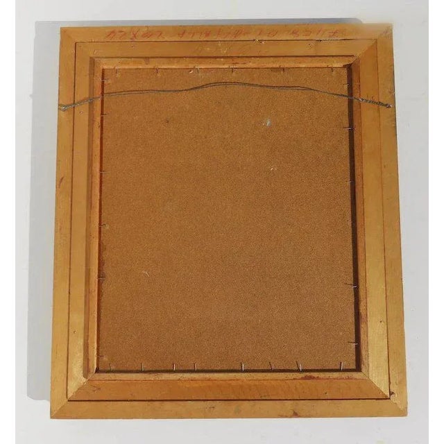 Mid 20th Century Floral Still Life Acrylic Painting, Framed For Sale - Image 4 of 13