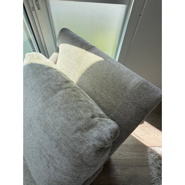 Donghia Bond Street Daybed in Neutral Sage Upholstery, Designer Vintage For Sale In Los Angeles - Image 6 of 9