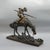 Metal Native American on Horseback from Édouard Drouot, 1920s For Sale - Image 7 of 15