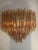 Orange Murano Orange Glass Wall Sconce by Venini, 1970s For Sale - Image 8 of 8