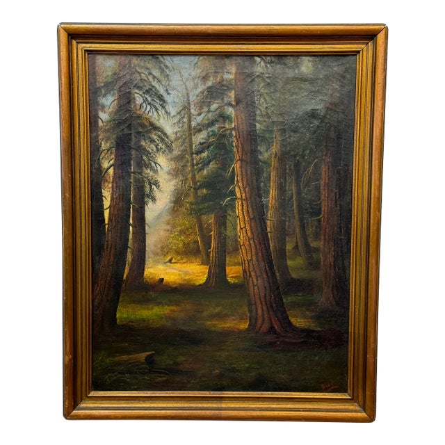 Early 20th Century Woodland, Landscape, Painting For Sale