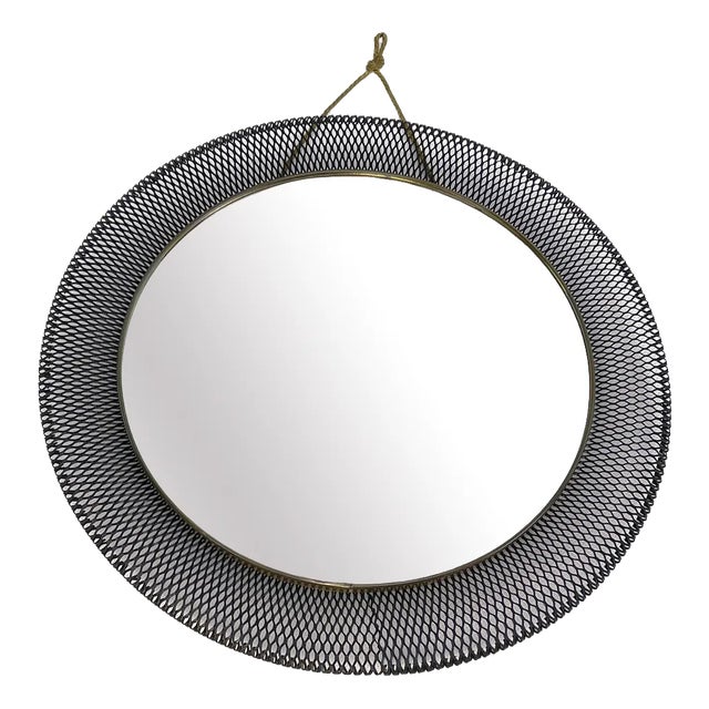 Mid-Century Wall Mirror, 1950s For Sale