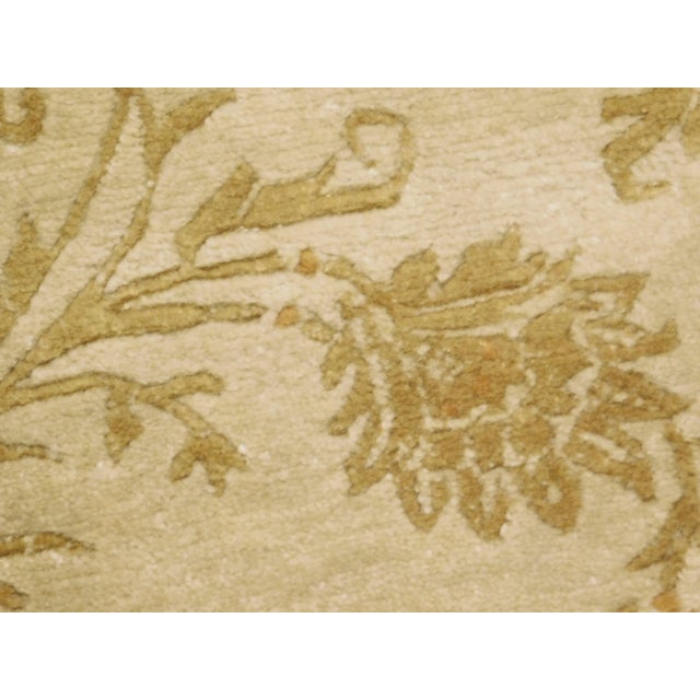 Hand-Knotted European Style Rug. 5'7"x 8' For Sale - Image 11 of 12