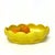 Mid-Century Modern Vintage Lemon Yellow Ceramic Seashell Bowl For Sale - Image 3 of 12