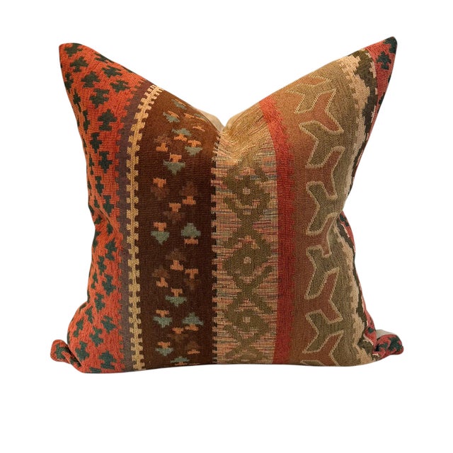 1970s Ralph Lauren Style Pillows - A Pair For Sale - Image 5 of 9