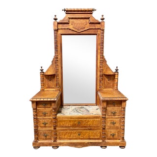 Rj Horner Vanity Dresser With Mirror For Sale