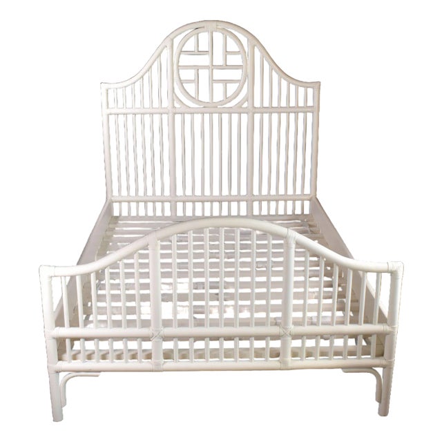 Ming Style Fretwork Full Bed For Sale