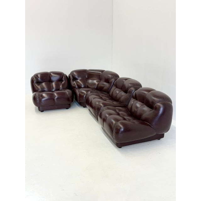 Nuvolone Modular Sofa by Rino Maturi for Mimo Padova, 1970s, Set of 4 For Sale - Image 6 of 12