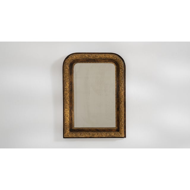 Louis Philippe Wall Mirror, Antique, France, Circa 1880 For Sale In Greensboro - Image 6 of 8