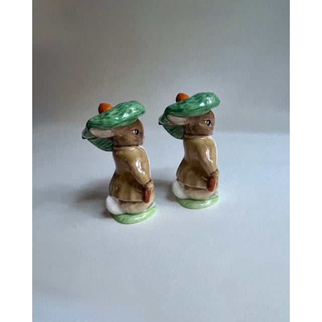 Ceramic Pair Beswick "Benjamin Bunny" Porcelain Figurines, C. 1970's For Sale - Image 7 of 18