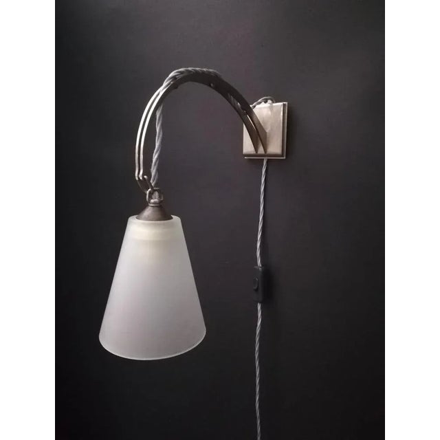 Metal Viennese Table Lamp, 1930s For Sale - Image 7 of 9