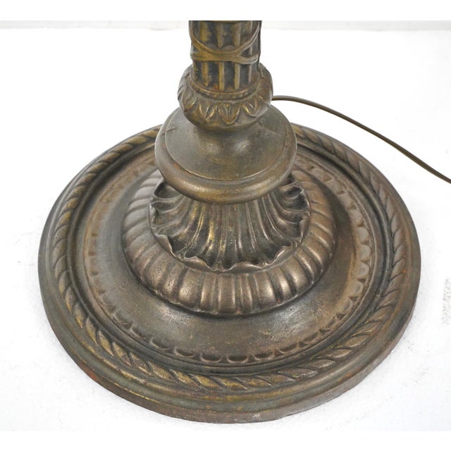 Mid 20th Century Restored Victorian Bridge Floor Lamp For Sale - Image 10 of 12