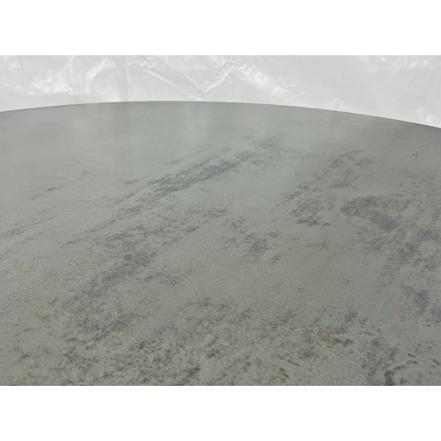 "Loren" Coffee Table by Draga & Aurel for Baxter, Aged Nickel & Copper, Italy For Sale - Image 15 of 17